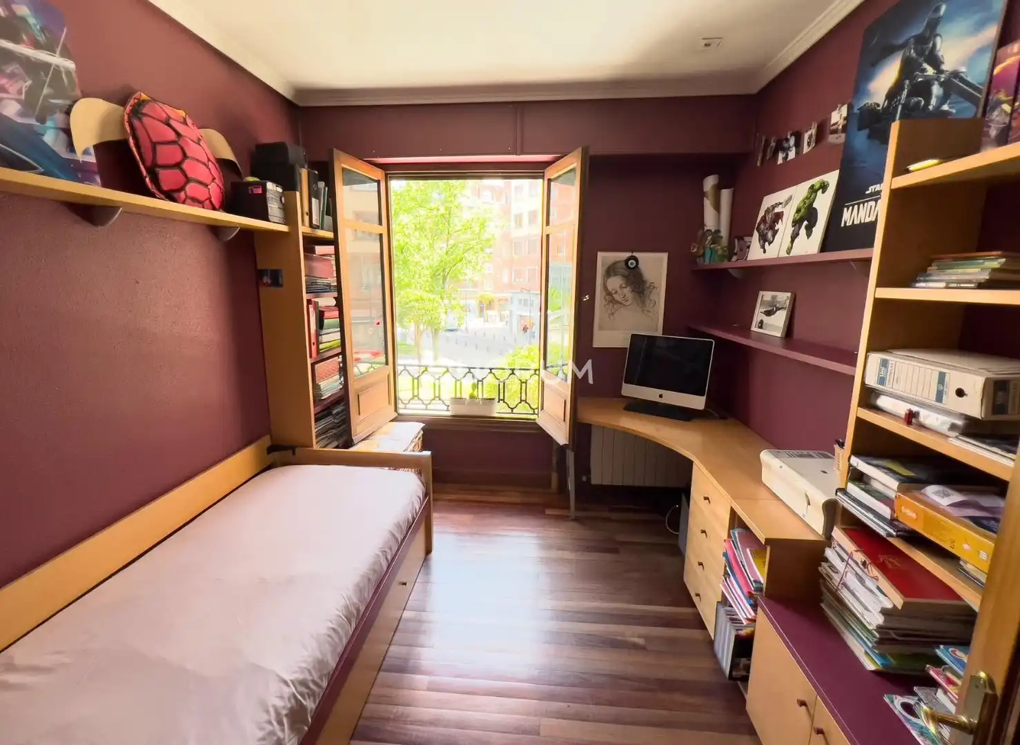 Schlafzimmer von Wohnung zum Verkauf in Bilbao  mit Heizung