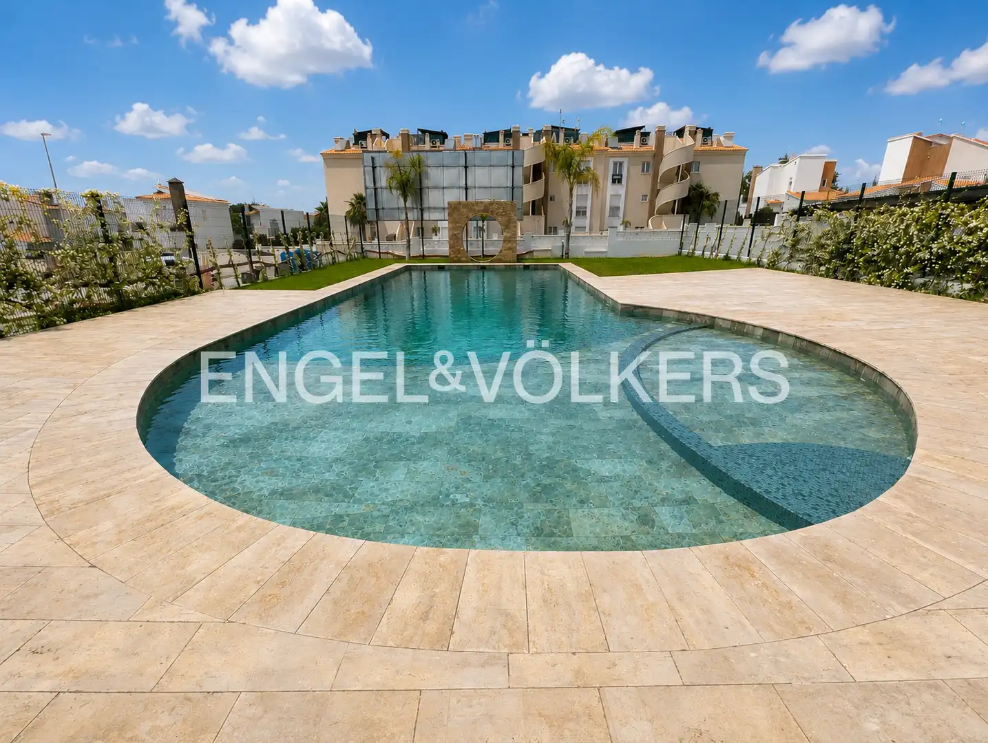 Swimming pool of Flat for sale in Dénia  with Heating and Swimming Pool