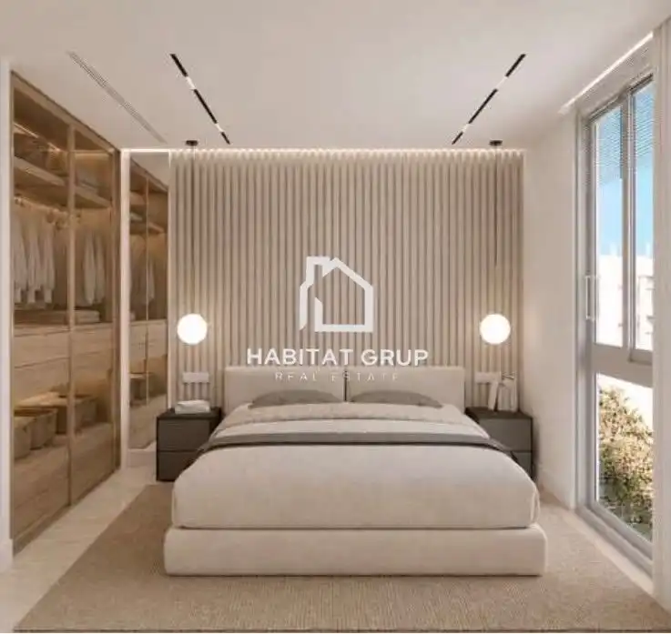 Schlafzimmer von Wohnung zum Verkauf in Sant Antoni de Portmany mit Heizung und Terrasse