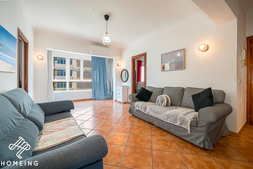 Sala d'estar de Pis en venda en Inca amb Aire condicionat, Terrassa i Balcó