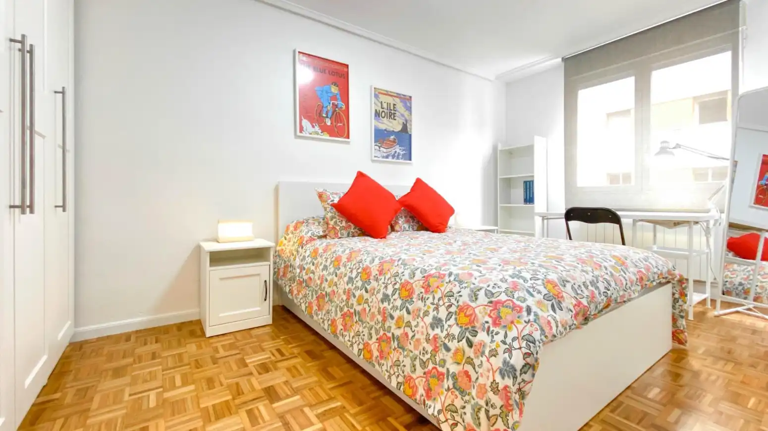 Habitación de Piso de alquiler en Santander con Calefacción, Parquet y Amueblado