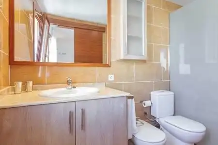 Bathroom of Flat for rent in Felanitx  with Air Conditioner, Terrace and Furnished
