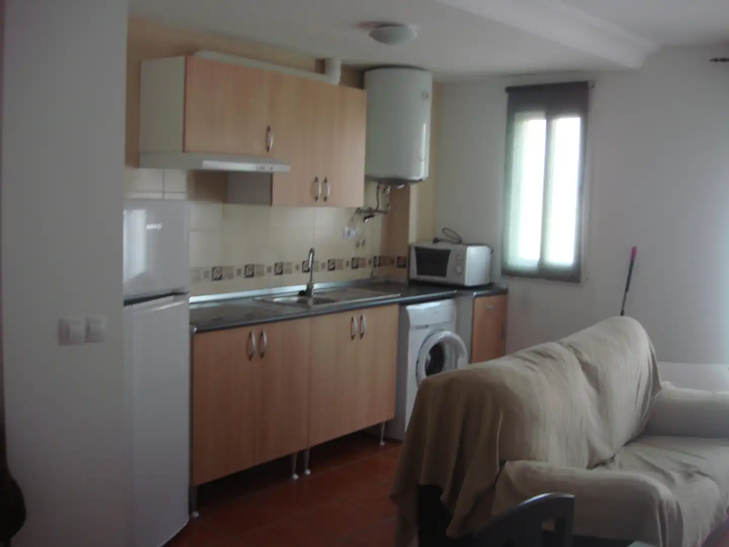 Kitchen of Apartments for sale in Málaga  with Air Conditioner, Furnished and Washing machine