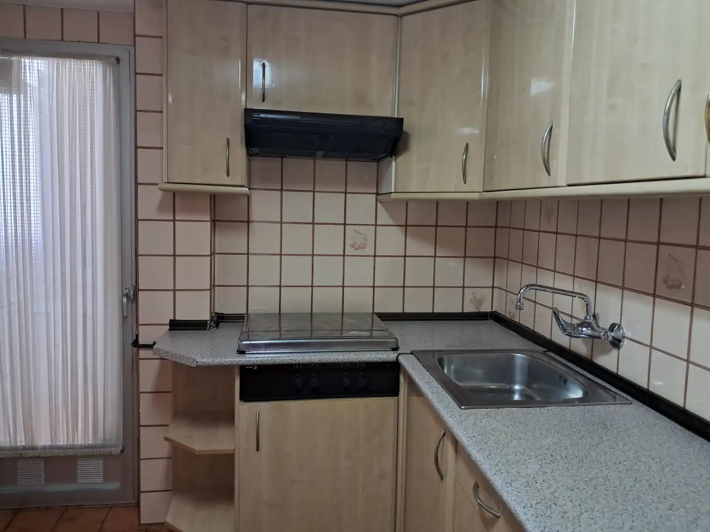 Kitchen of Flat for sale in Gandia  with Air Conditioner, Furnished and Oven