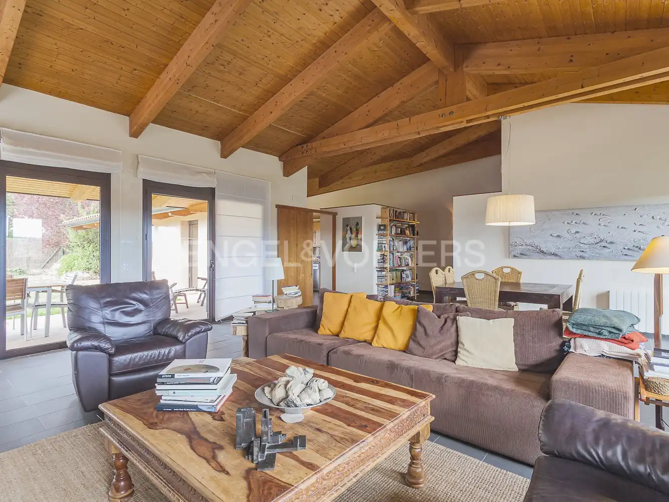 Living room of Houses for sale in Castellterçol  with Heating and Private garden