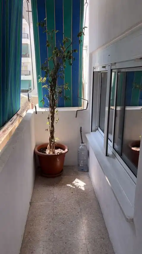 Terrasse von Wohnung zur Miete in Valencia mit Klimaanlage, Terrasse und Möbliert