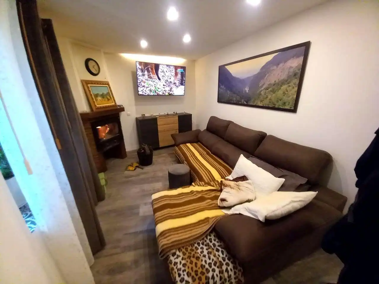 Sala de estar de Casa o chalet en venta en Baraona con Trastero y Balcón