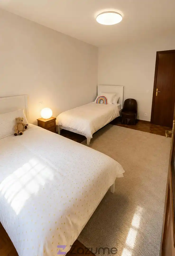 Bedroom of Flat for rent in Piloña  with Heating, Parquet flooring and Terrace