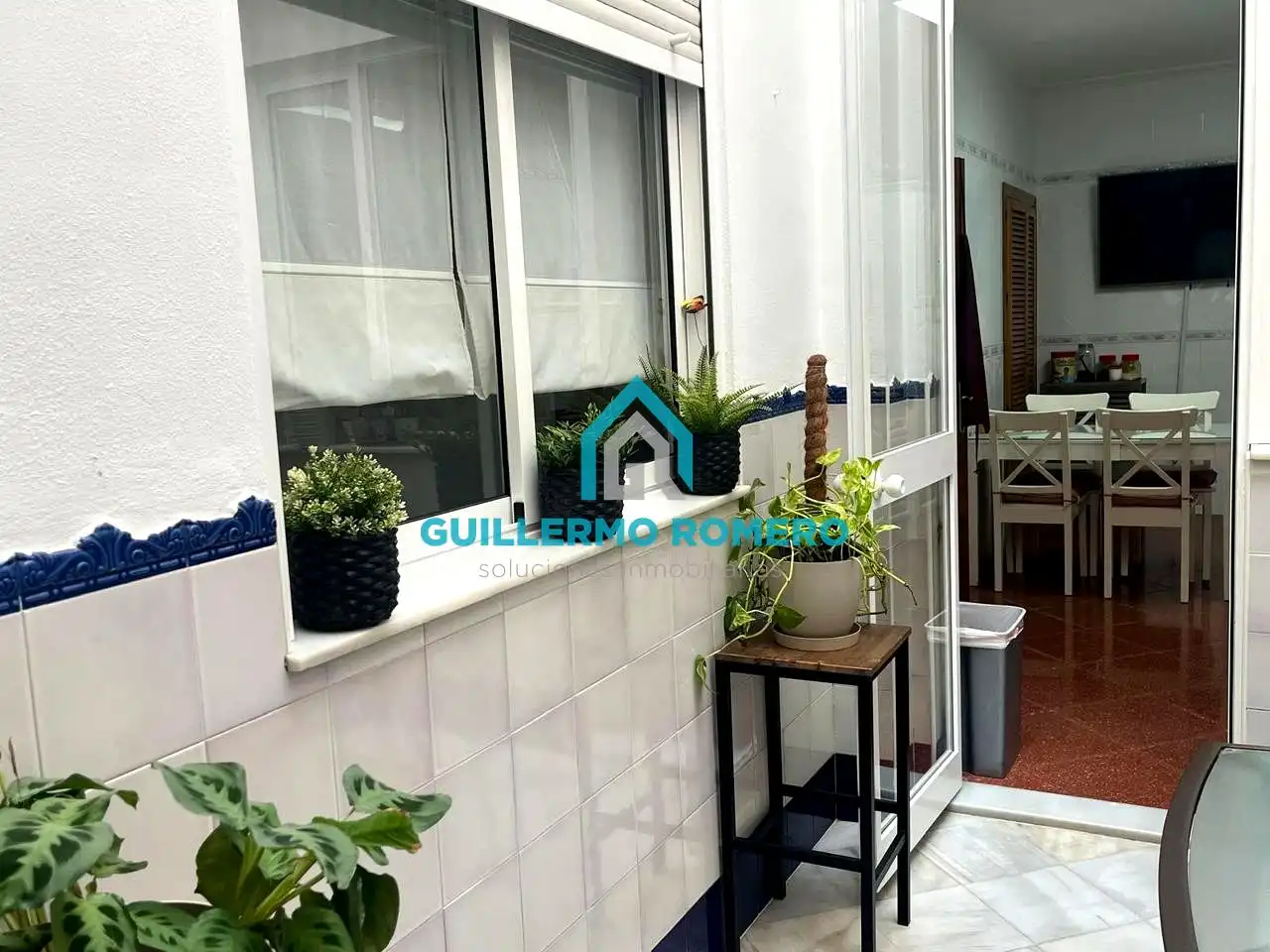 Balcony of Houses for sale in La Puebla del Río  with Air Conditioner