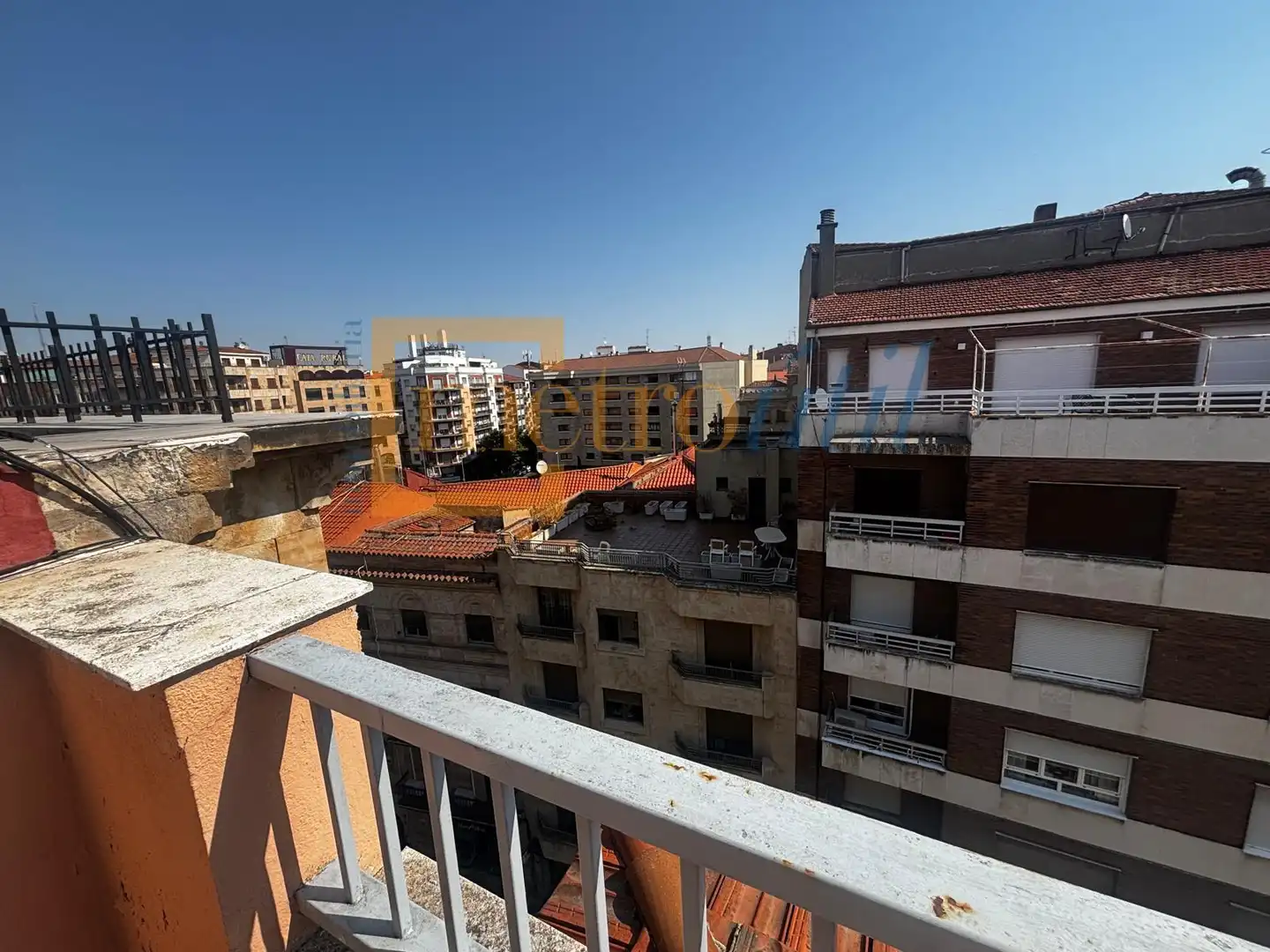 Balcony of Attic for rent in Salamanca  with Heating, Terrace and Furnished