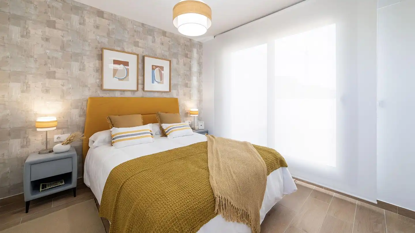 Bedroom of Houses for sale in Busot  with Air Conditioner, Private garden and Terrace