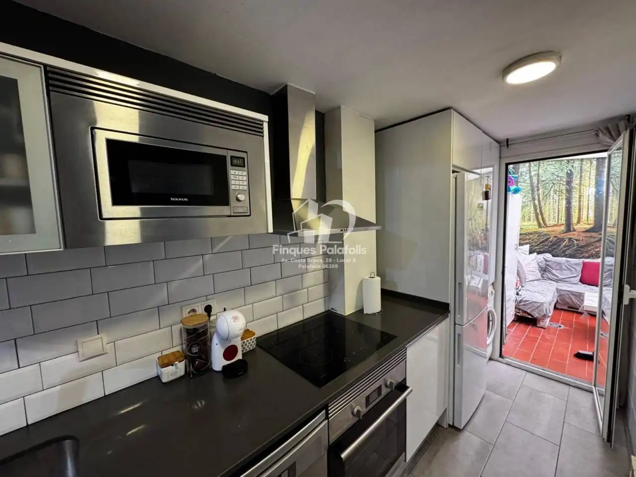 Kitchen of Flat for sale in Blanes  with Heating, Parquet flooring and Terrace
