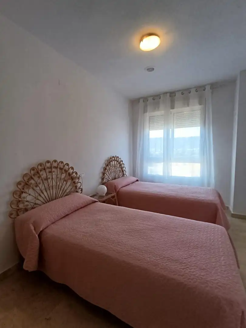Schlafzimmer von Wohnung zur Miete in Murcia mit Klimaanlage, Heizung und Privatgarten