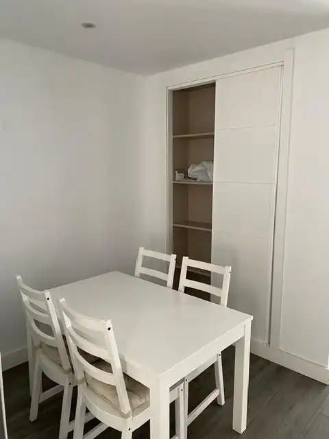Dining room of Flat for rent in Madrid  with Air Conditioner, Heating and Furnished
