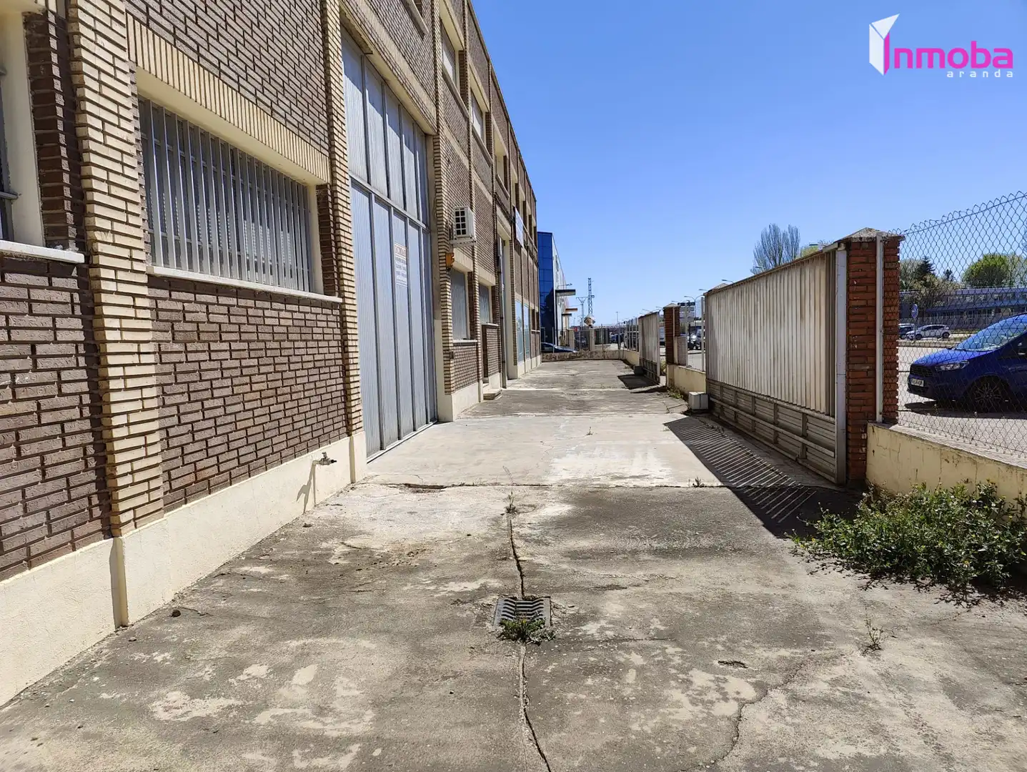 Exterior view of Industrial buildings for sale in Aranda de Duero  with Alarm