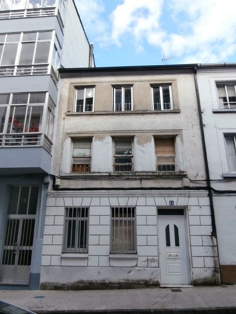 Exterior view of Single-family semi-detached for sale in Lugo Capital