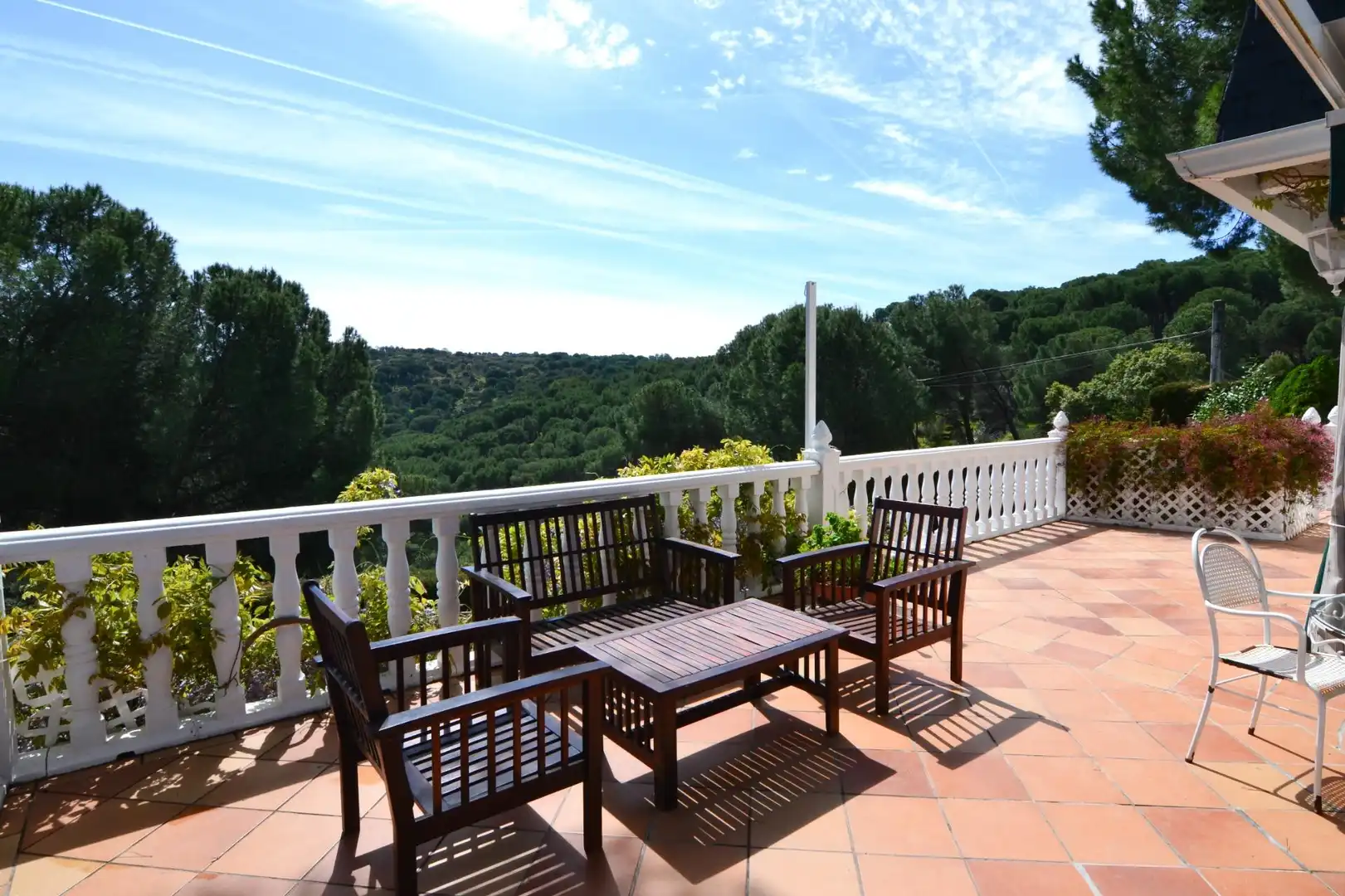 Terrassa de Casa o xalet en venda en San Martín de Valdeiglesias amb Jardí privat, Terrassa i Traster