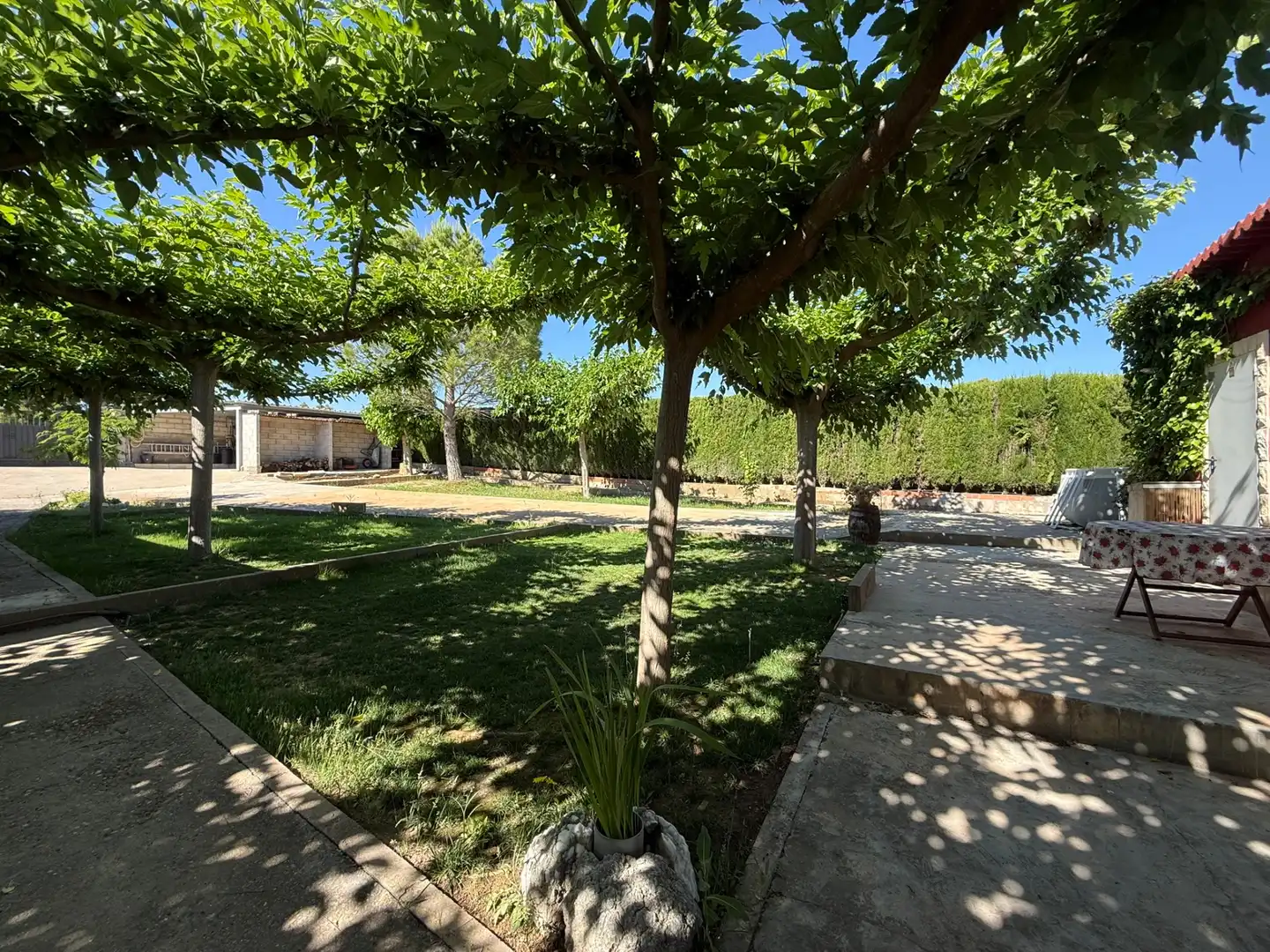 Jardín de Casa o chalet en venta en Caspe con Calefacción, Jardín privado y Parquet