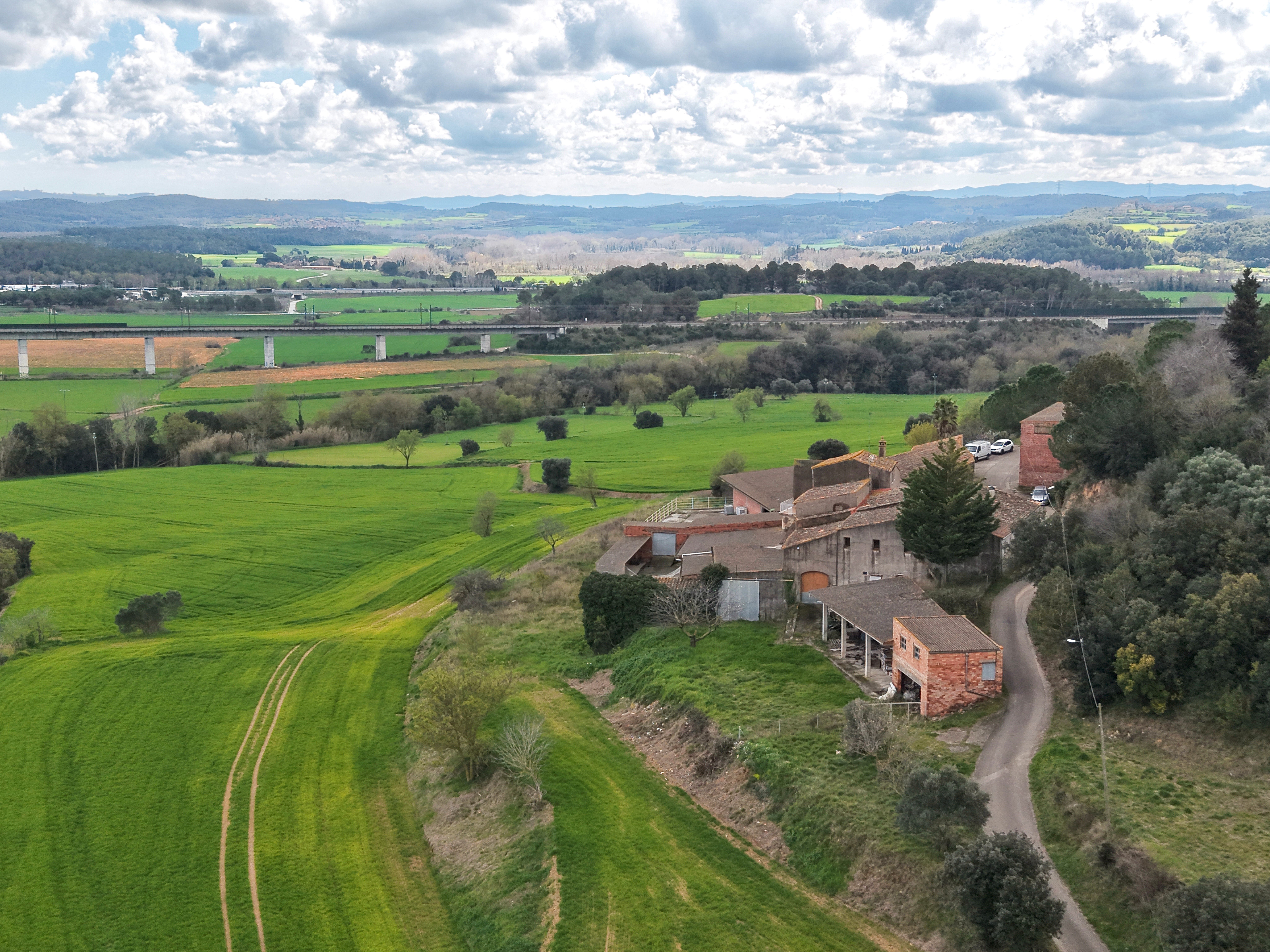Vista exterior de Casa o xalet en venda en Bàscara amb Jardí privat, Terrassa i Forn