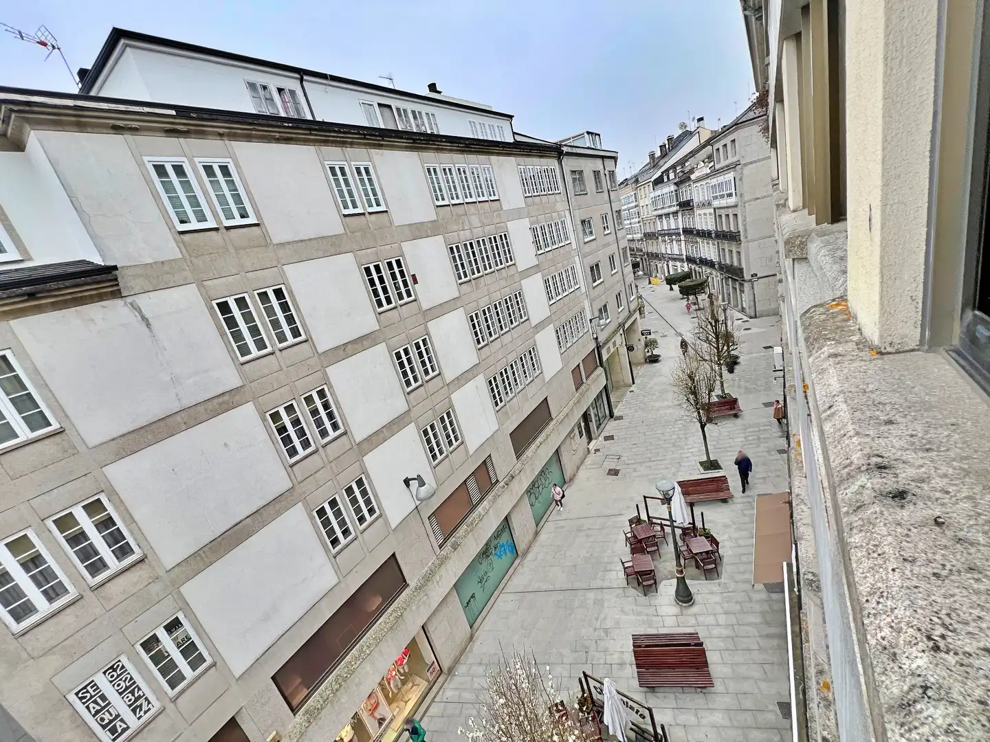 Außenansicht von Wohnung zum Verkauf in Lugo mit Heizung, Parkett und Möbliert