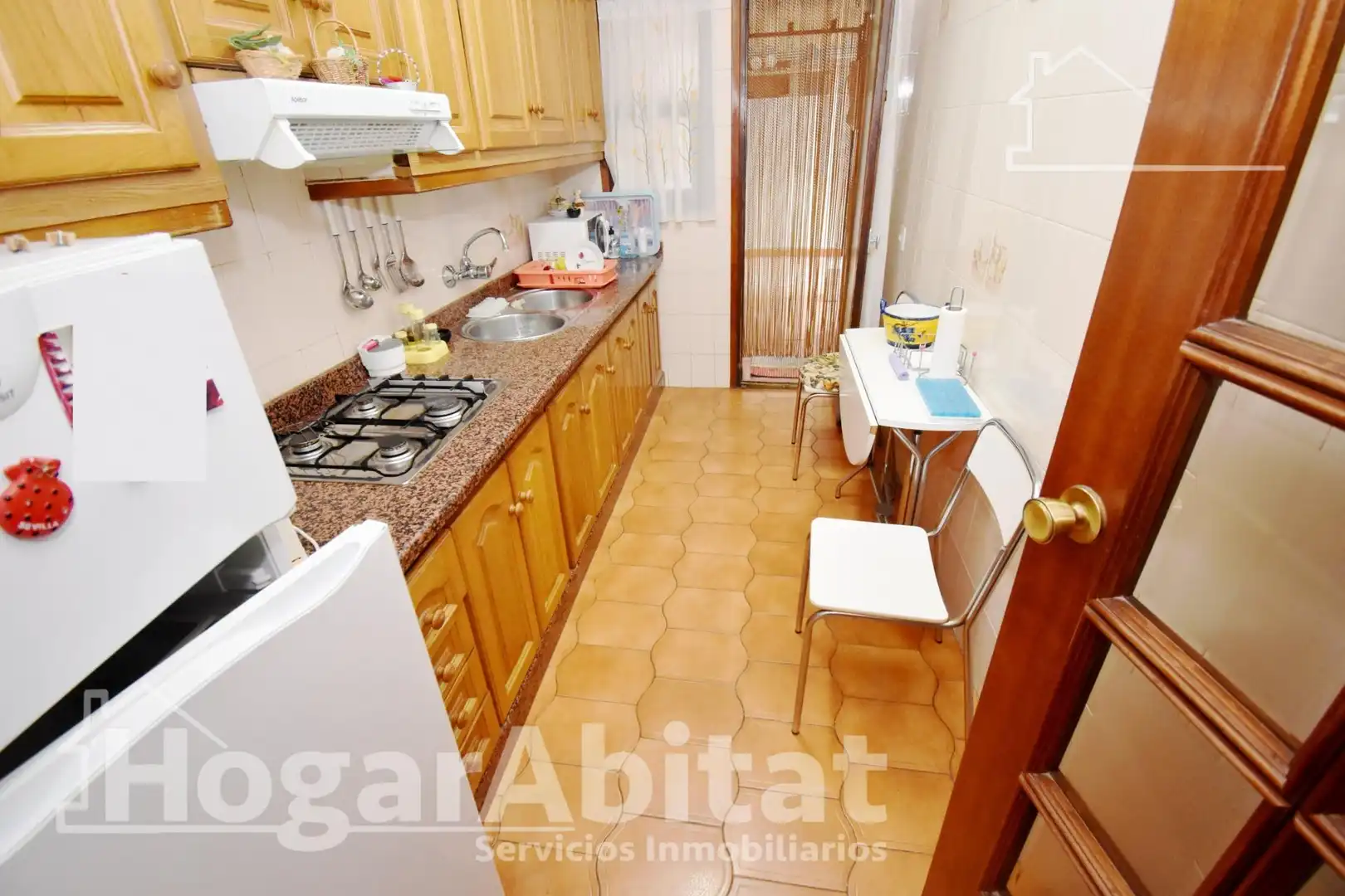 Cocina de Piso en venta en Castellón de la Plana / Castelló de la Plana con Terraza