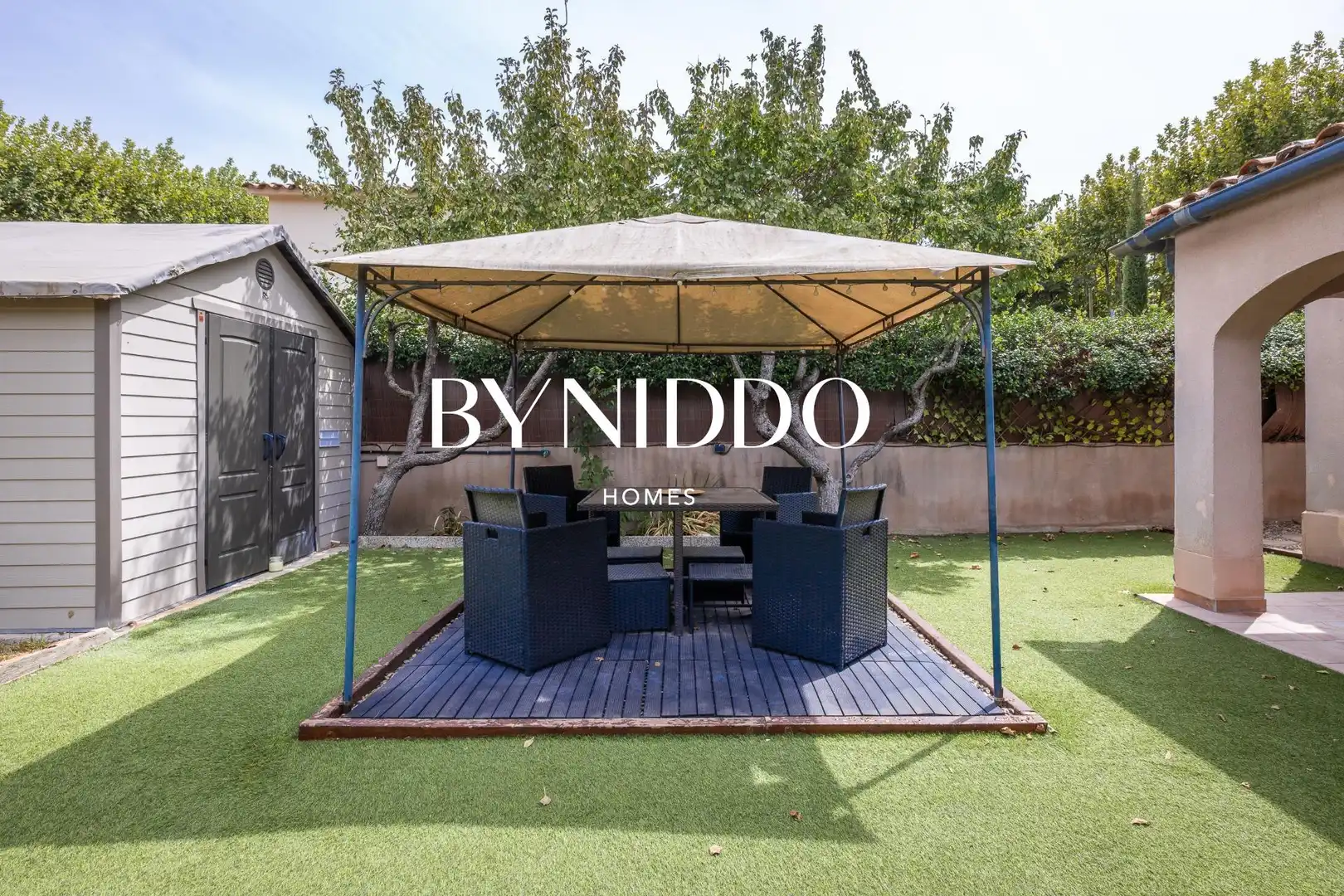 Terraza de Casa o chalet en venta en Sant Cugat del Vallès con Aire acondicionado, Calefacción y Jardín privado