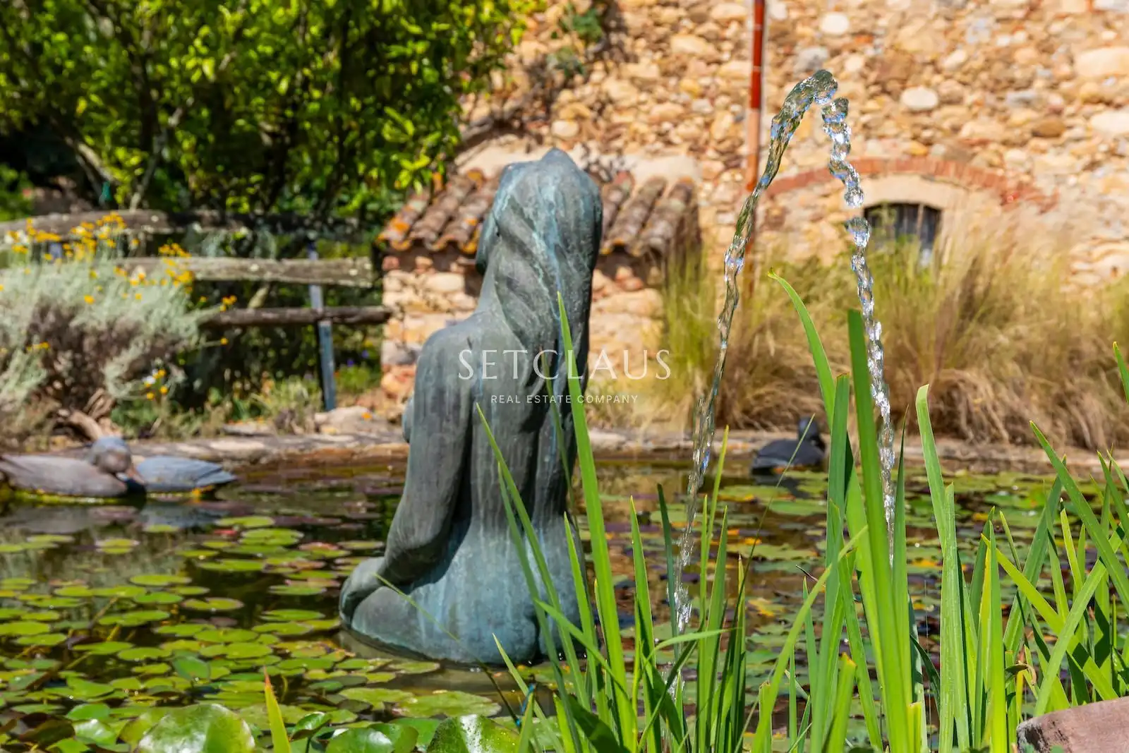 Jardí de Finca rústica en venda en Sant Feliu de Buixalleu amb Aire condicionat, Calefacció i Terrassa
