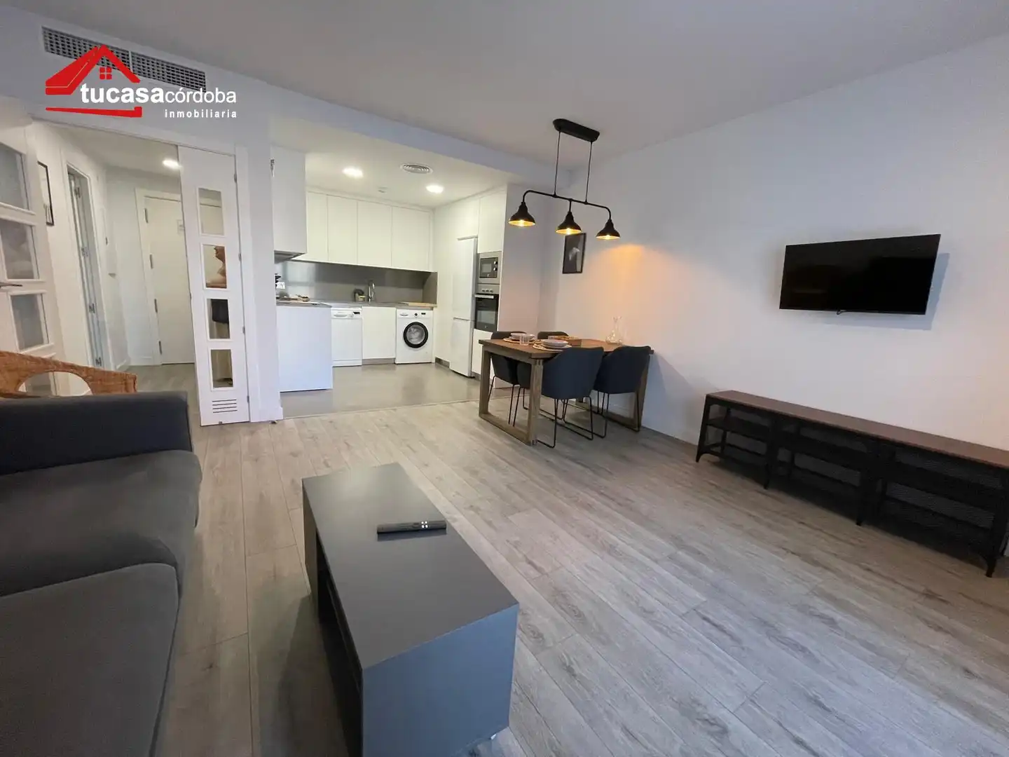 Sala de estar de Apartamento en venta en Córdoba con Aire acondicionado, Calefacción y Parquet