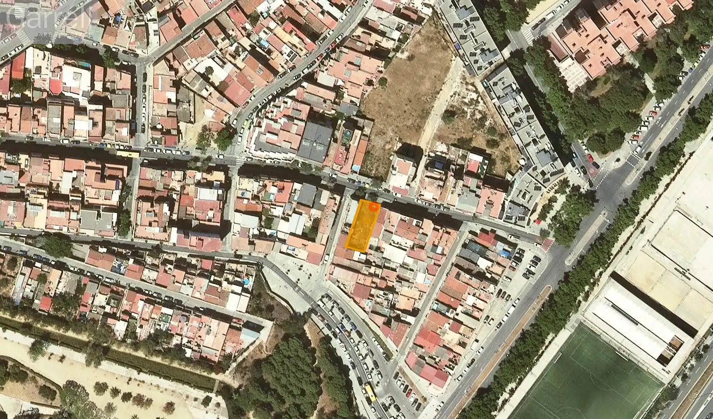 Vista exterior de Residencial en venda en Badalona