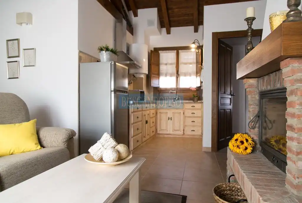 Cocina de Apartamento en venta en Ajamil de Cameros con Calefacción, Amueblado y Balcón