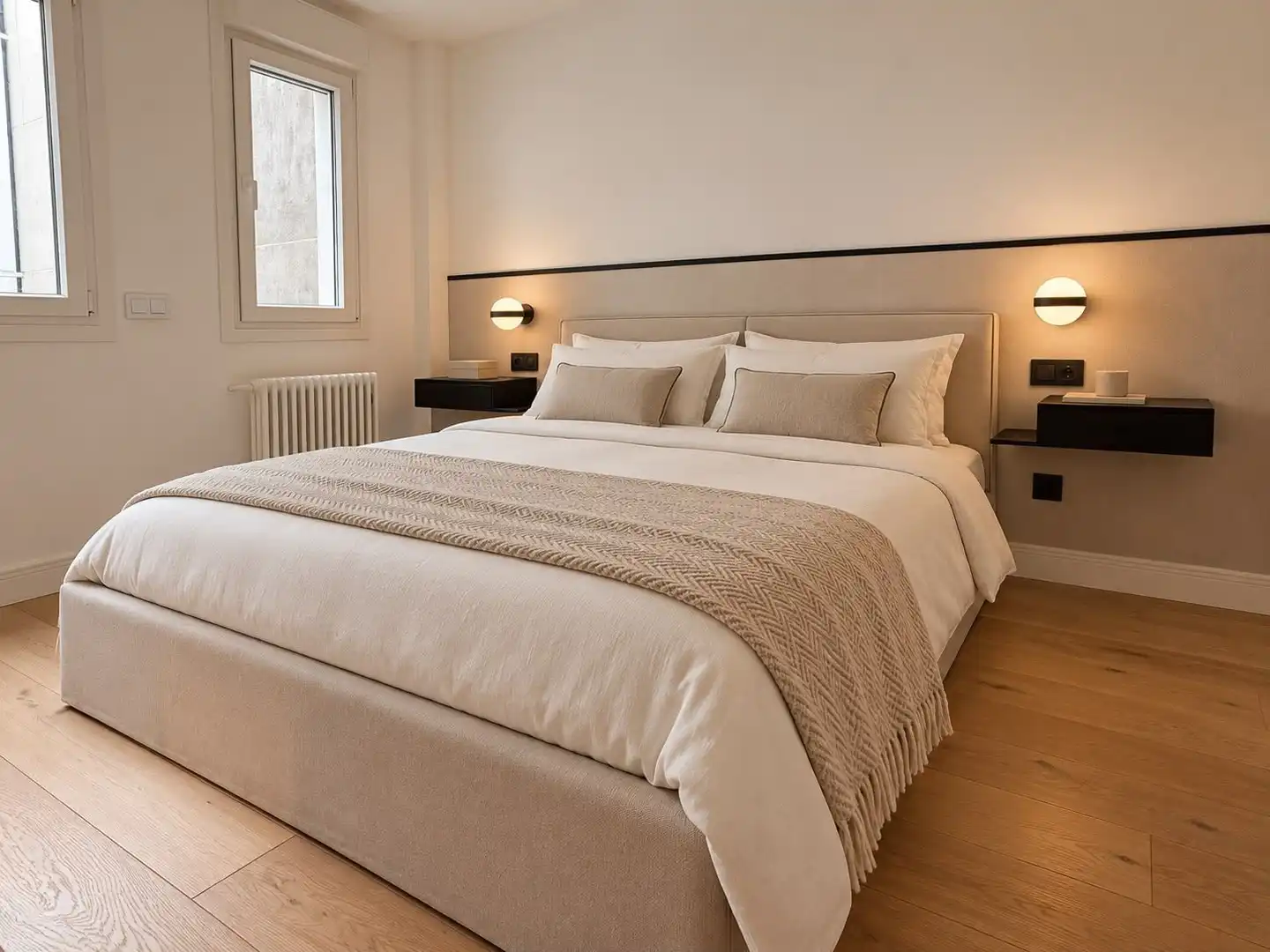 Bedroom of Flat for sale in Barrio de Salamanca