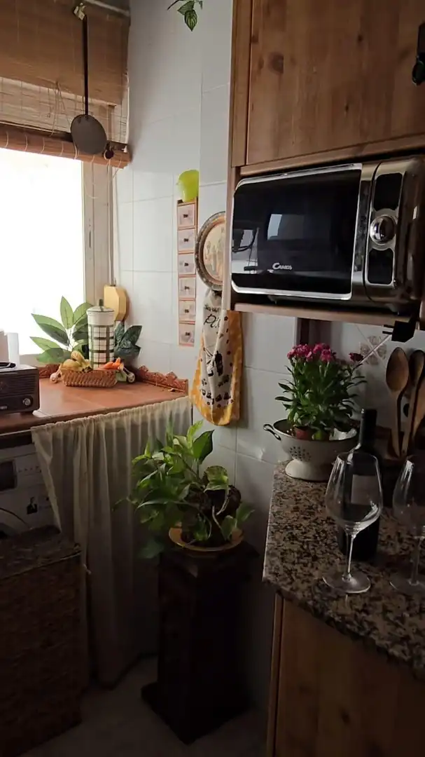 Küche von Dachboden zum Verkauf in Murcia mit Klimaanlage und Heizung