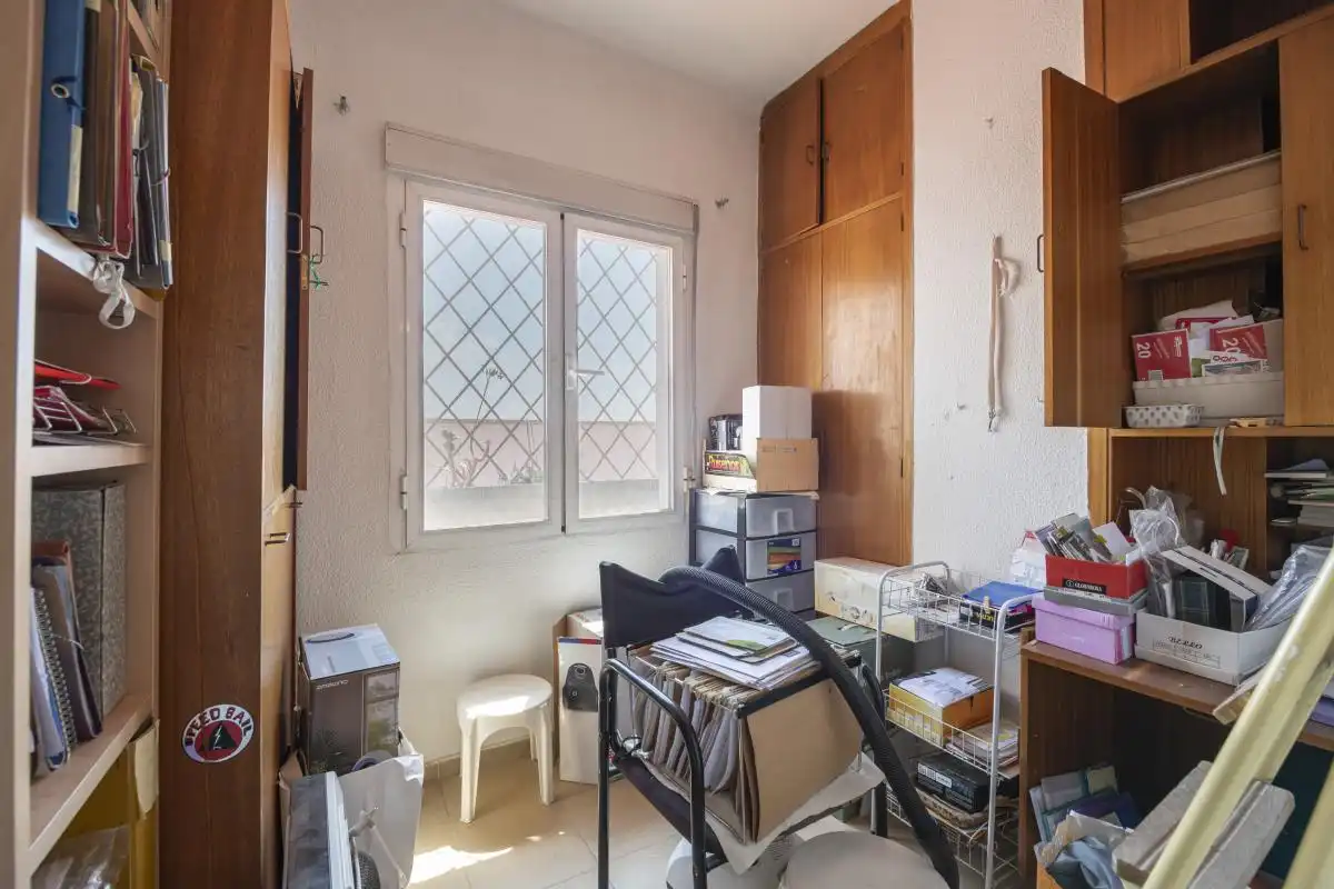 Schlafzimmer von Dachboden zum Verkauf in Madrid mit Klimaanlage, Heizung und Terrasse