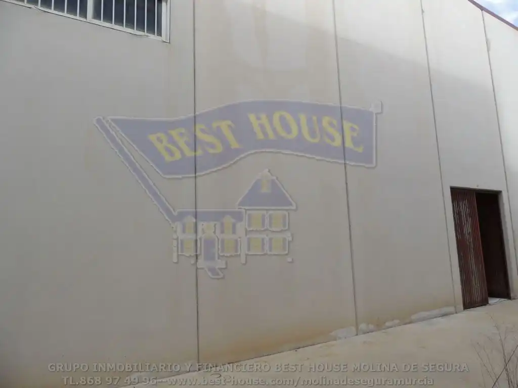 Vista exterior de Nave industrial en venta en Molina de Segura