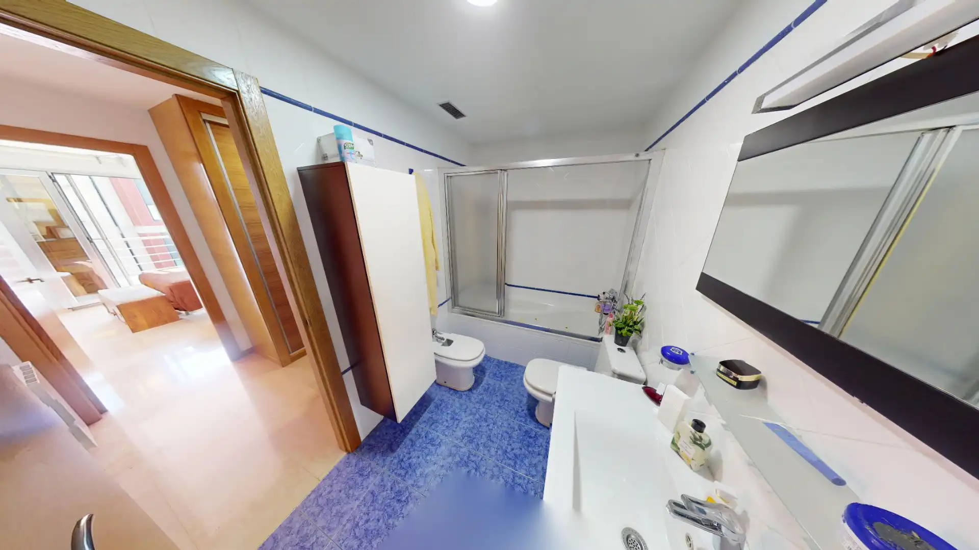Bathroom of Flat for sale in Alicante / Alacant  with Air Conditioner, Heating and Furnished
