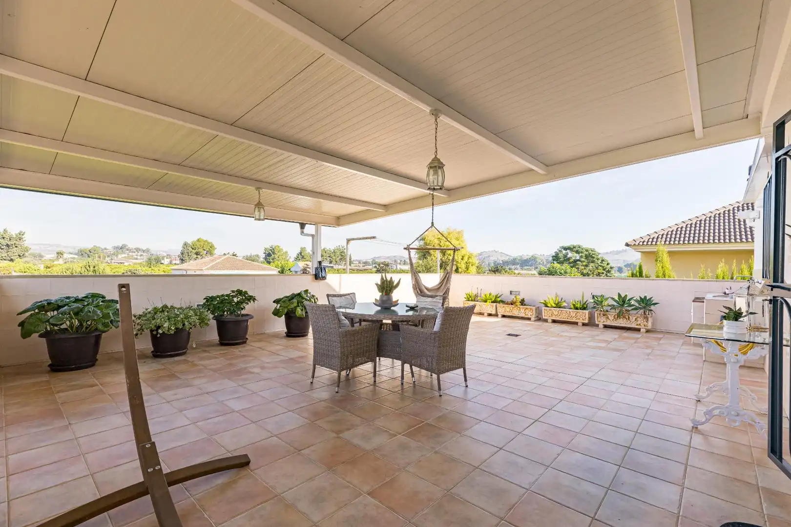 Terrassa de Casa o xalet en venda en Murcia amb Aire condicionat, Jardí privat i Terrassa