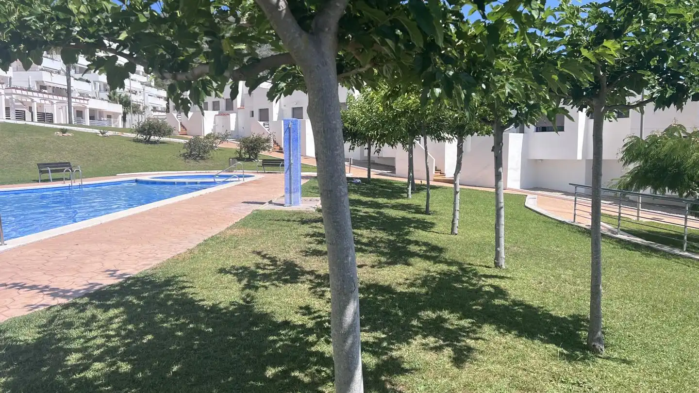 Schwimmbecken von Wohnung zum Verkauf in Peñíscola / Peníscola mit Heizung, Terrasse und Schwimmbad