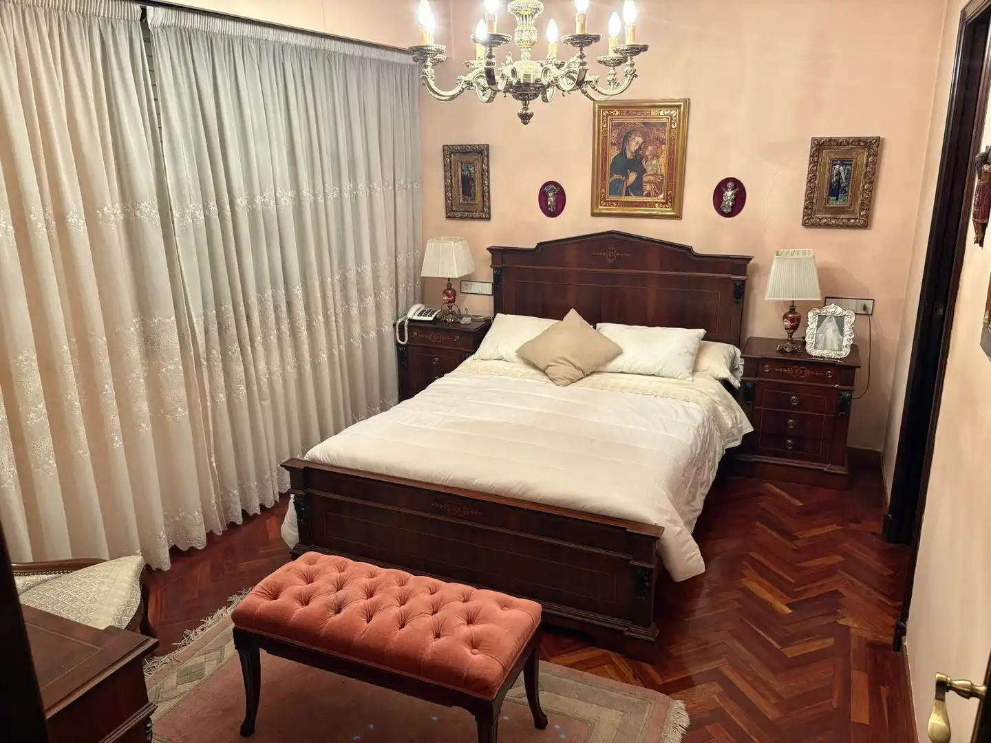 Habitación de Piso en venta en Ourense Capital  con Calefacción, Parquet y Terraza