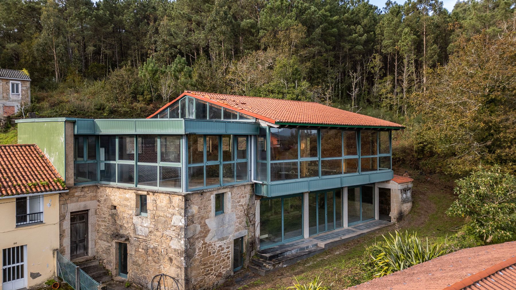 Vista exterior de Finca rústica en venda en Outes