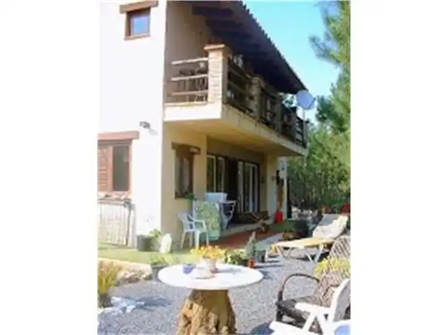 Terrace of Country homes for sale in Santa Coloma de Farners  with Private garden, Parquet flooring and Swimming Pool