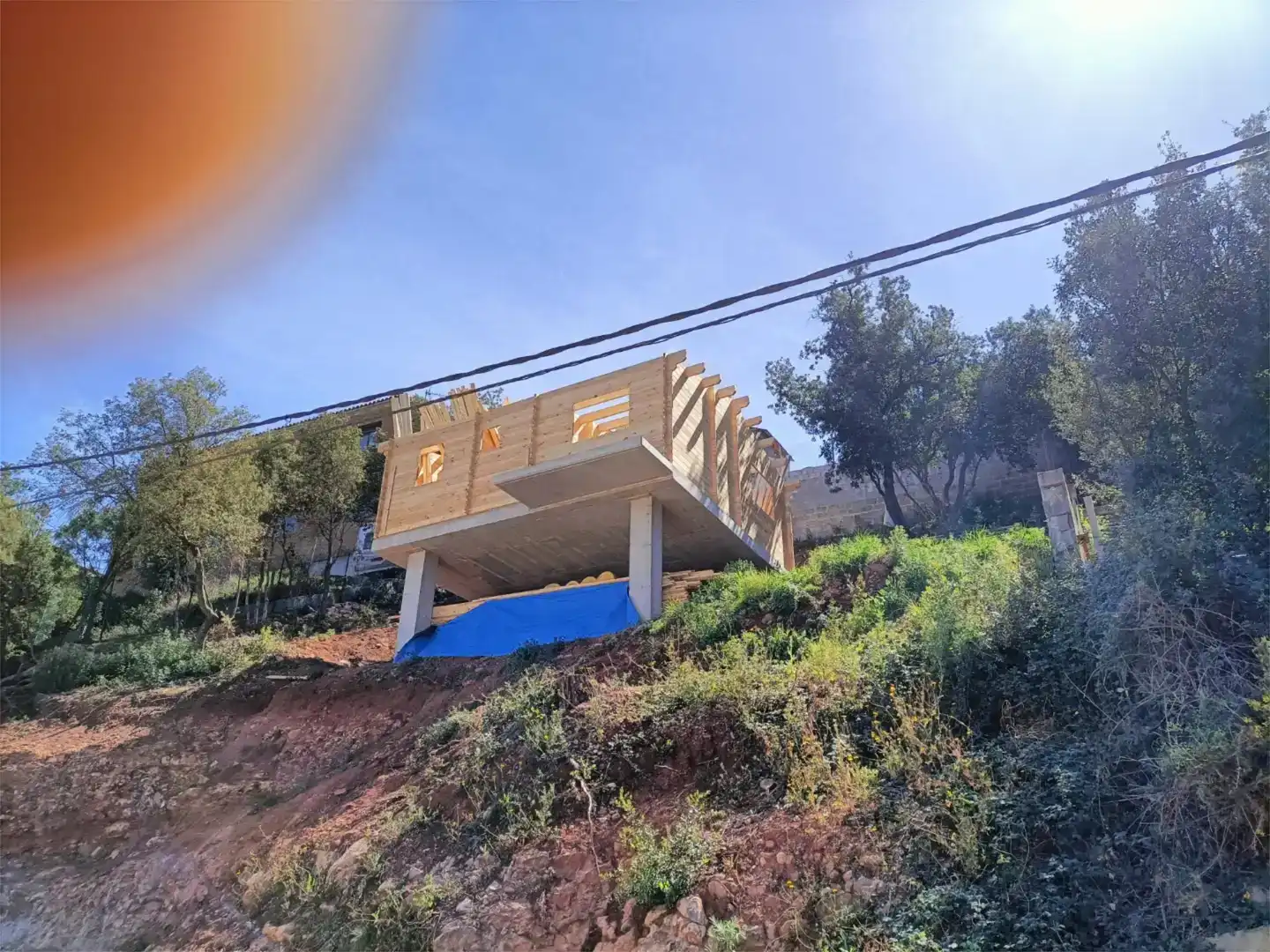Vista exterior de Casa o chalet en venta en Castellar del Vallès
