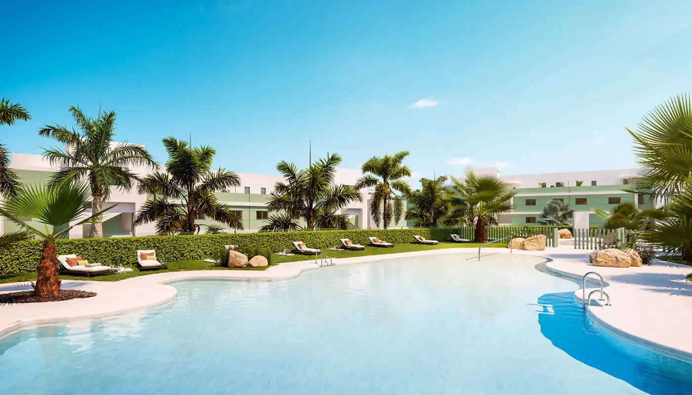 Apartamento con piscina en venta en Riviera del Sol, imagen 7