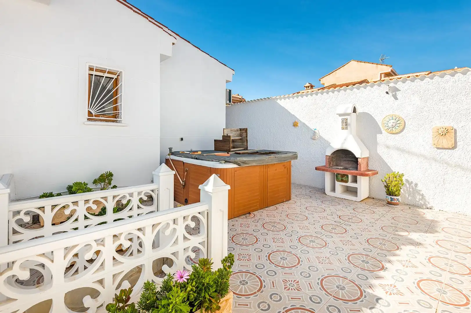 Terrace of Houses for sale in Rojales  with Air Conditioner, Heating and Private garden