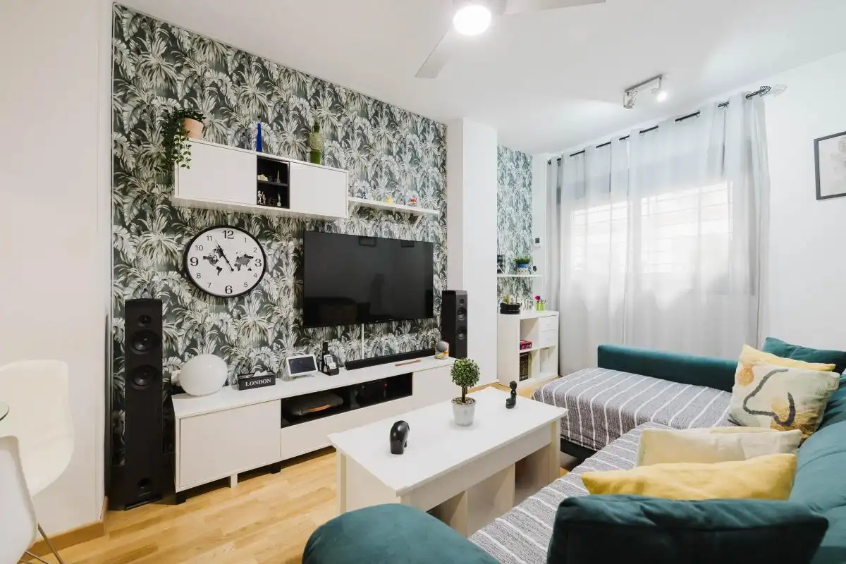 Sala de estar de Planta baja en venta en Torremolinos con Aire acondicionado, Calefacción y Amueblado