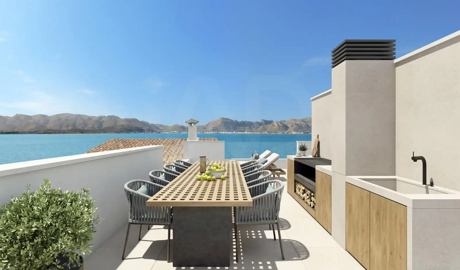 Casa pareada con piscina en venta en Bacarés - Manresa - Bonaire, imagen 2