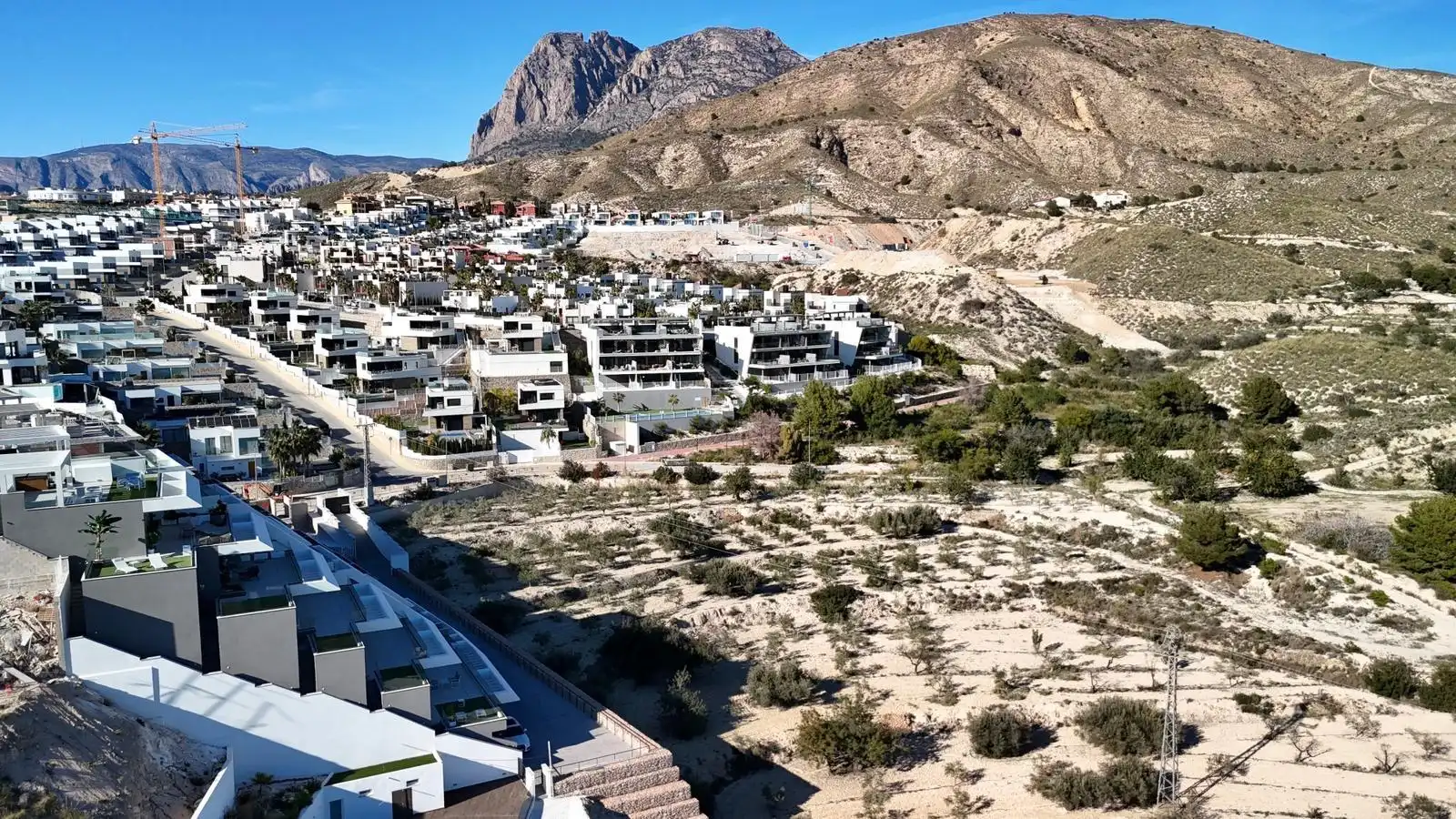 Vista exterior de Apartament en venda en Finestrat amb Aire condicionat, Calefacció i Terrassa