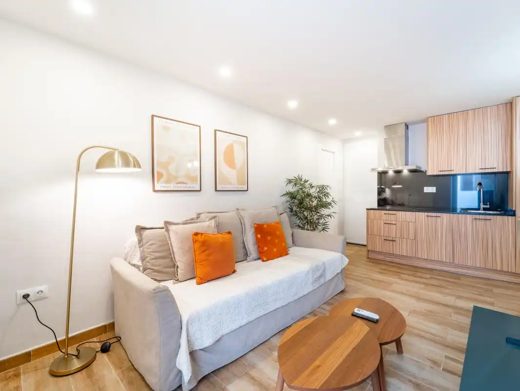 Sala de estar de Planta baja en venta en Málaga con Aire acondicionado, Calefacción y Terraza