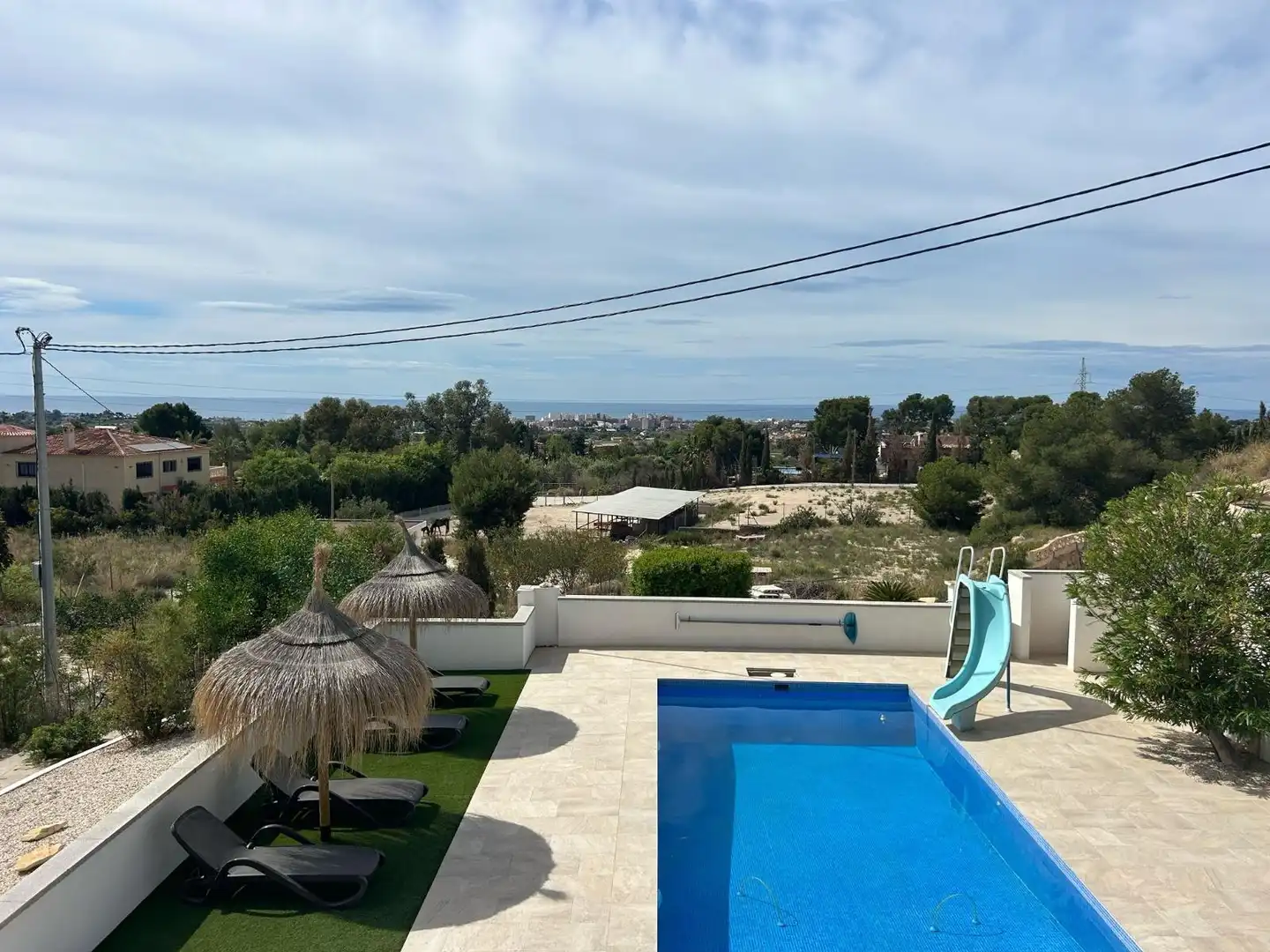 Piscina de Casa o chalet en venta en Villajoyosa / La Vila Joiosa con Terraza