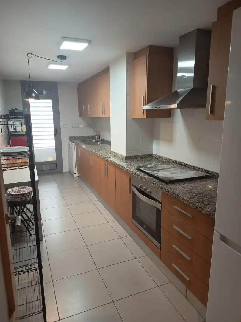 Cocina de Piso de alquiler en Burriana / Borriana con Aire acondicionado, Calefacción y Amueblado