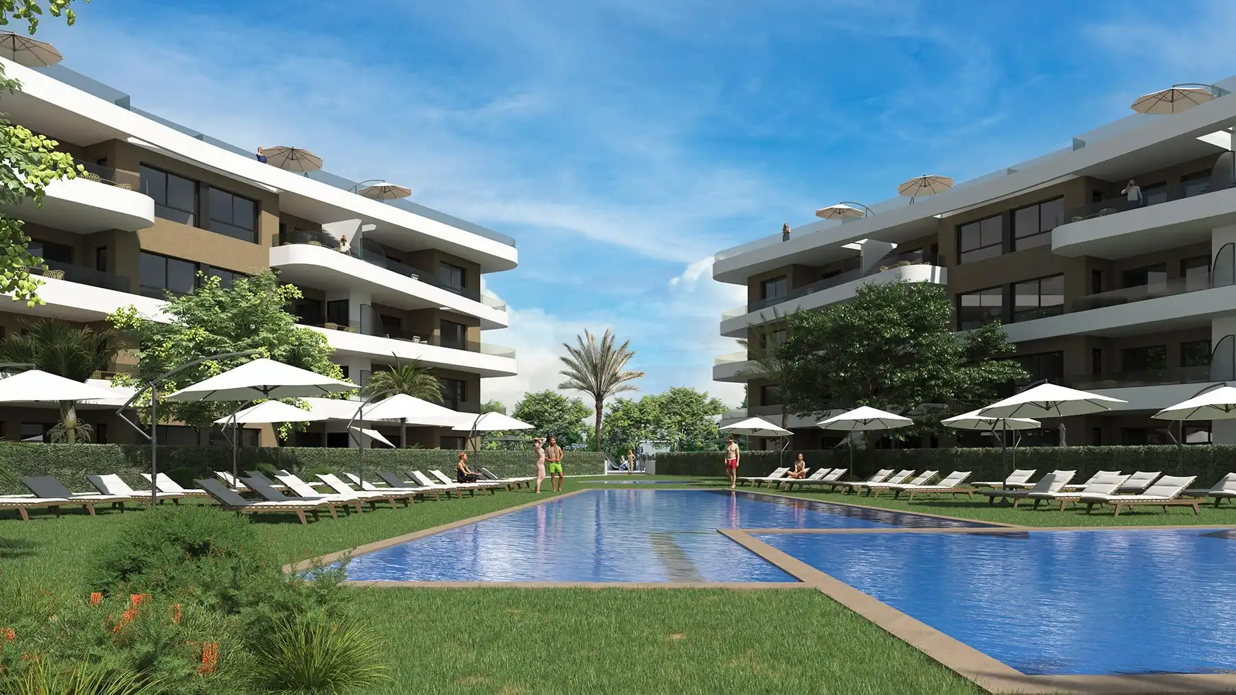 Apartamento con piscina en venta en Orihuela Costa
